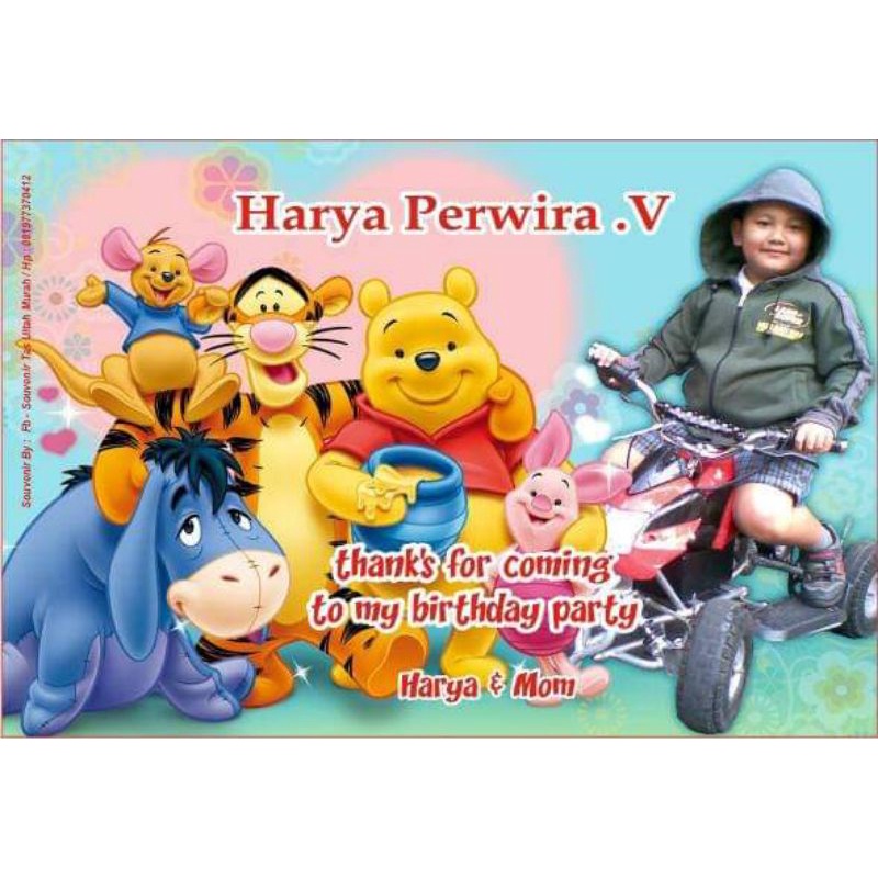 

kartu thank card CARD uk 6 x 9 cm min 50 + rantai