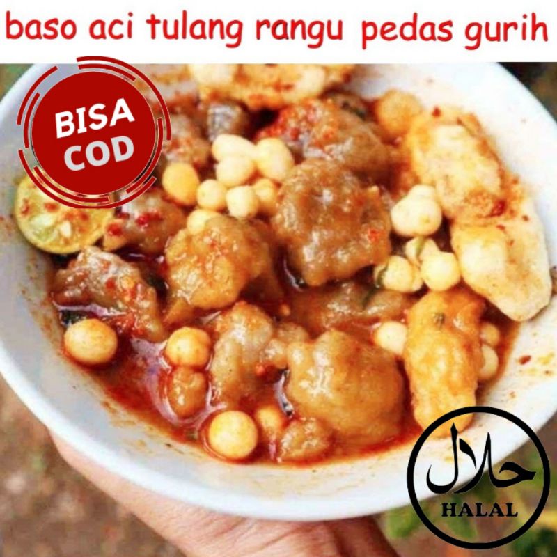 

Baso Aci Instan Tulang Rangu Chalisa Boci Cirawang Khas Garut