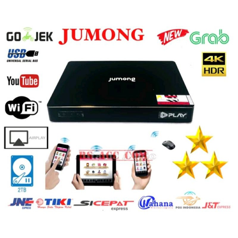 player Karaoke JUMONG PLAY YOUTUBE ,AIRPLAY , WIFI . Original