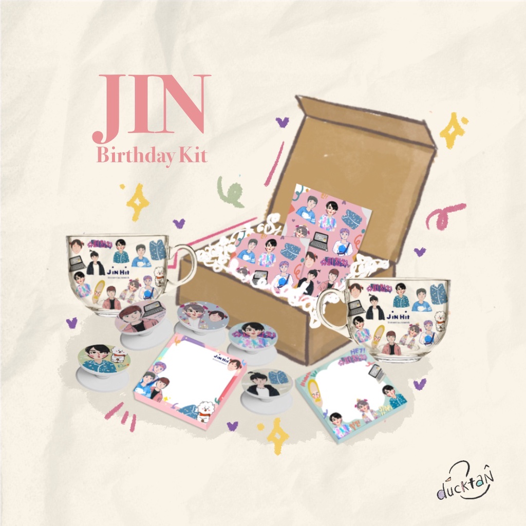 BTS JIN BIRTHDAY KIT
