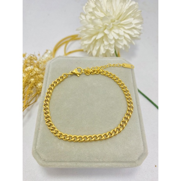 gelang titanium sisik naga