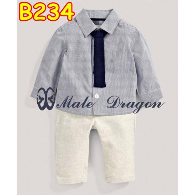 B234 SETELAN PANJANG BAJU FORMAL ANAK LAKI-LAKI MALE DRAGON