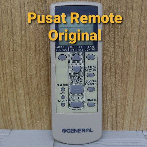 REMOTE REMOT AC FUJITSU GENERAL AR-DJ2 AR-DJ5 SEPERTI ORIGINAL