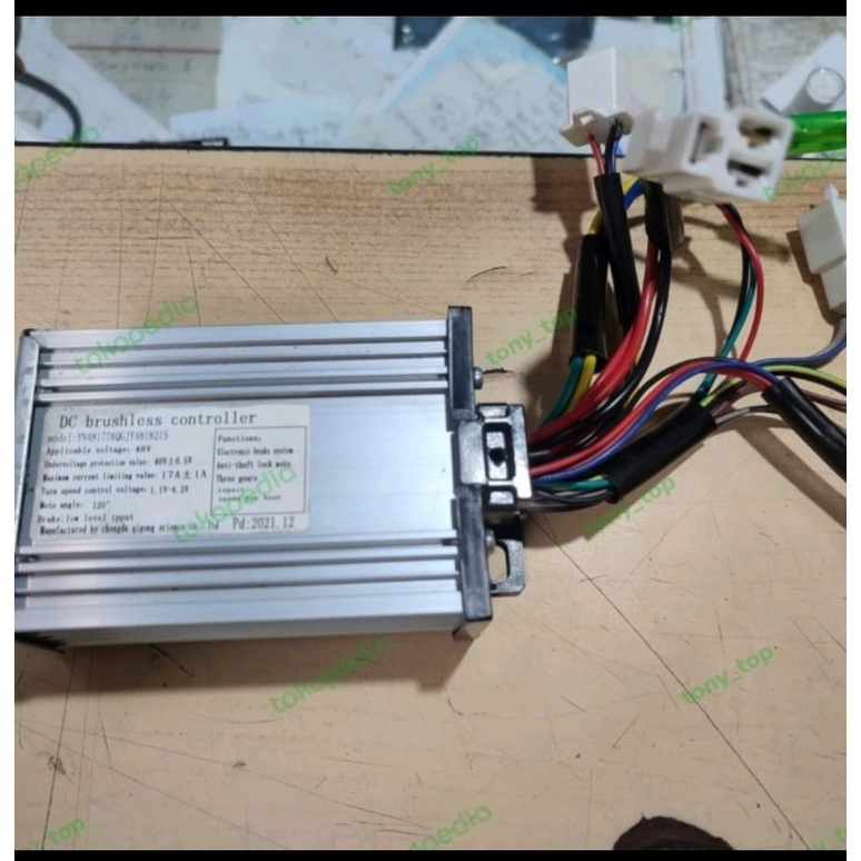 Controller Controler 48 Volt V Sepeda Listrik Uwinfly U Winfly Dragonfly DF RF Red Fish Pro Universa