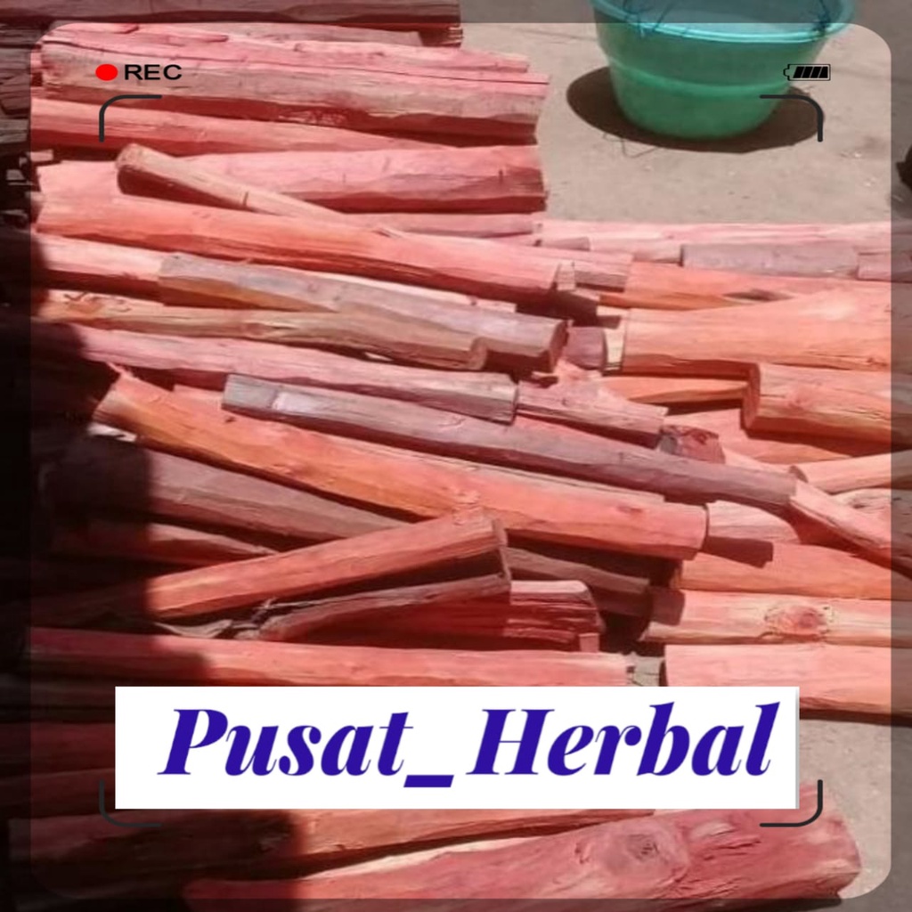 Kayu secang batangan 1kg 100% full galih