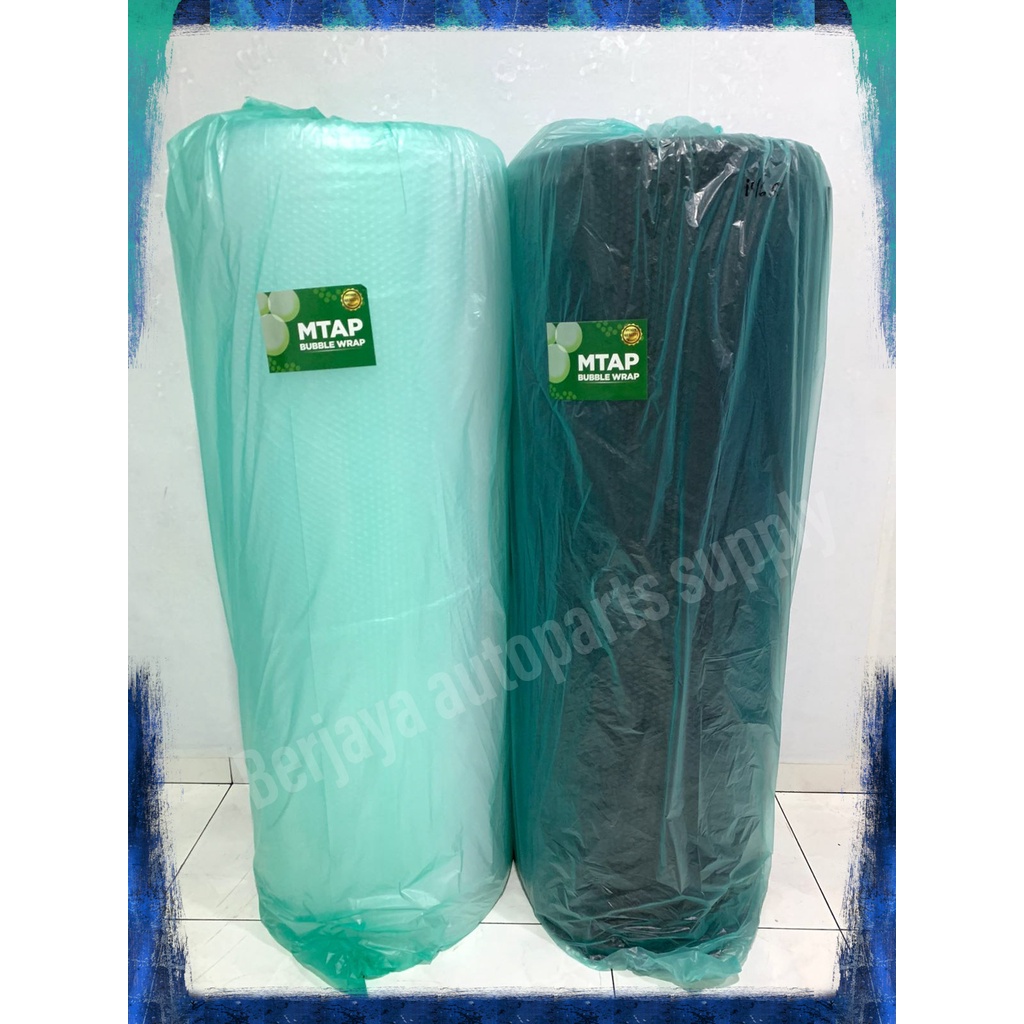 

BUBBLE WRAP MTAP 1 ROLL MEDAN 1,25 X 50 M GULUNG - Putih/Hitam
