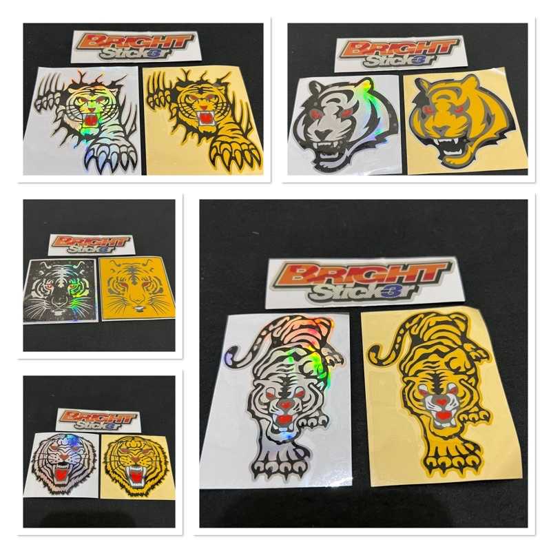 STICKER KEPALA MACAN HARIMAU STICKER MOTOR MOBIL CUTTING