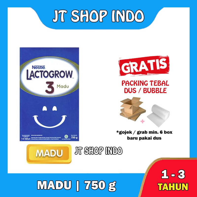 Susu Lactogrow / Lactogen 3 Madu Nestle 750gr 750 gram Murah
