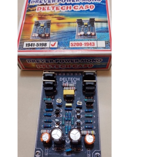 Driver Power DELTECH CA 50 SUB LOW BALAP