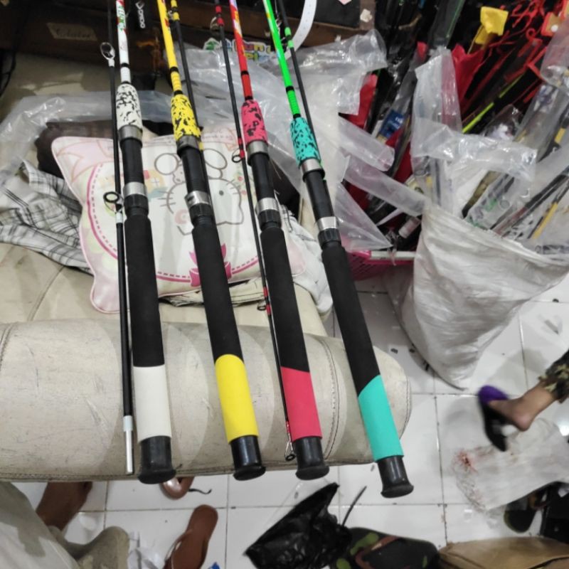 joran daido bahan fiber sambung 2 165cm