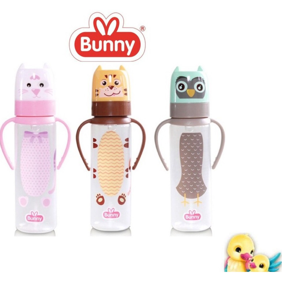 LUSTY BUNNY Botol Susu Dengan Pegangan DB1214 DB2414