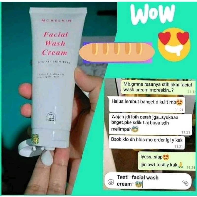 MORESKIN FACIAL WASH