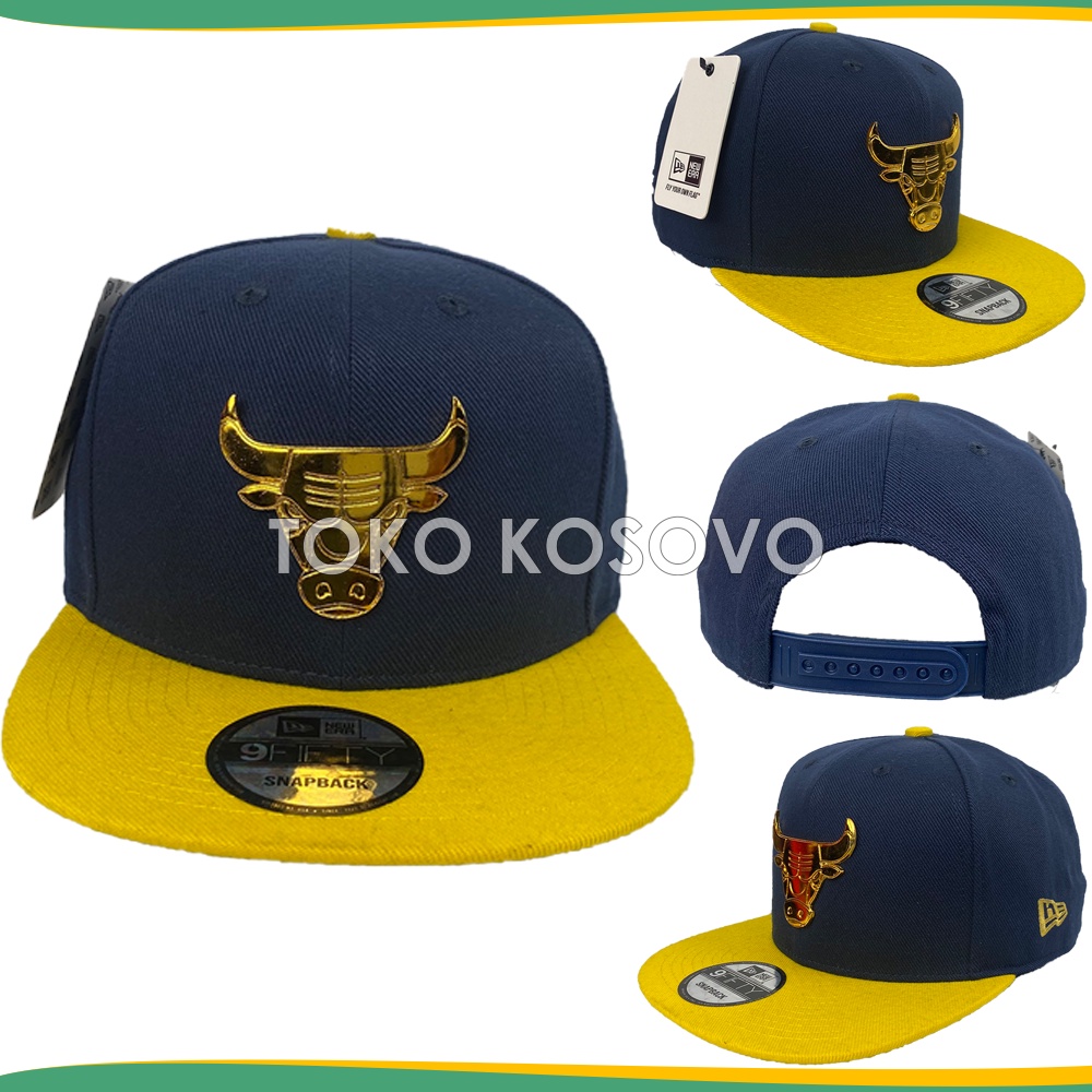 Topi Snapback Chicago Bulls Pin Besi ORIGINAL Grade 100% Import, Topi MLB NBA Hip Hop Rapper Logo Banteng Merah Cream Hijau Hitam Unisex Distro Baseball Bisbol besball Pria Wanita Cowo Laki Dewasa Polos Ori Premium Murah Impor Tim Basket