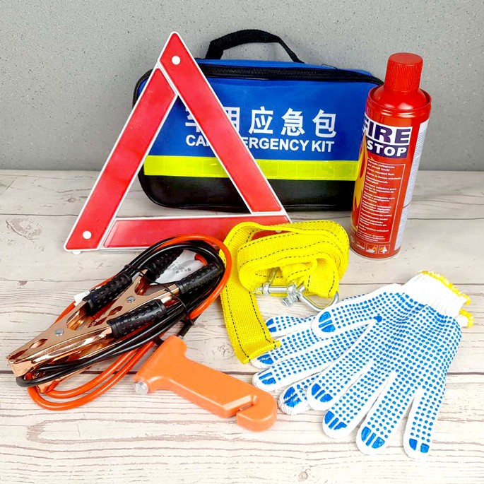 Car Emergency Kit Keselamatan Mobil 7 in 1 - SM-849 - Mix Color