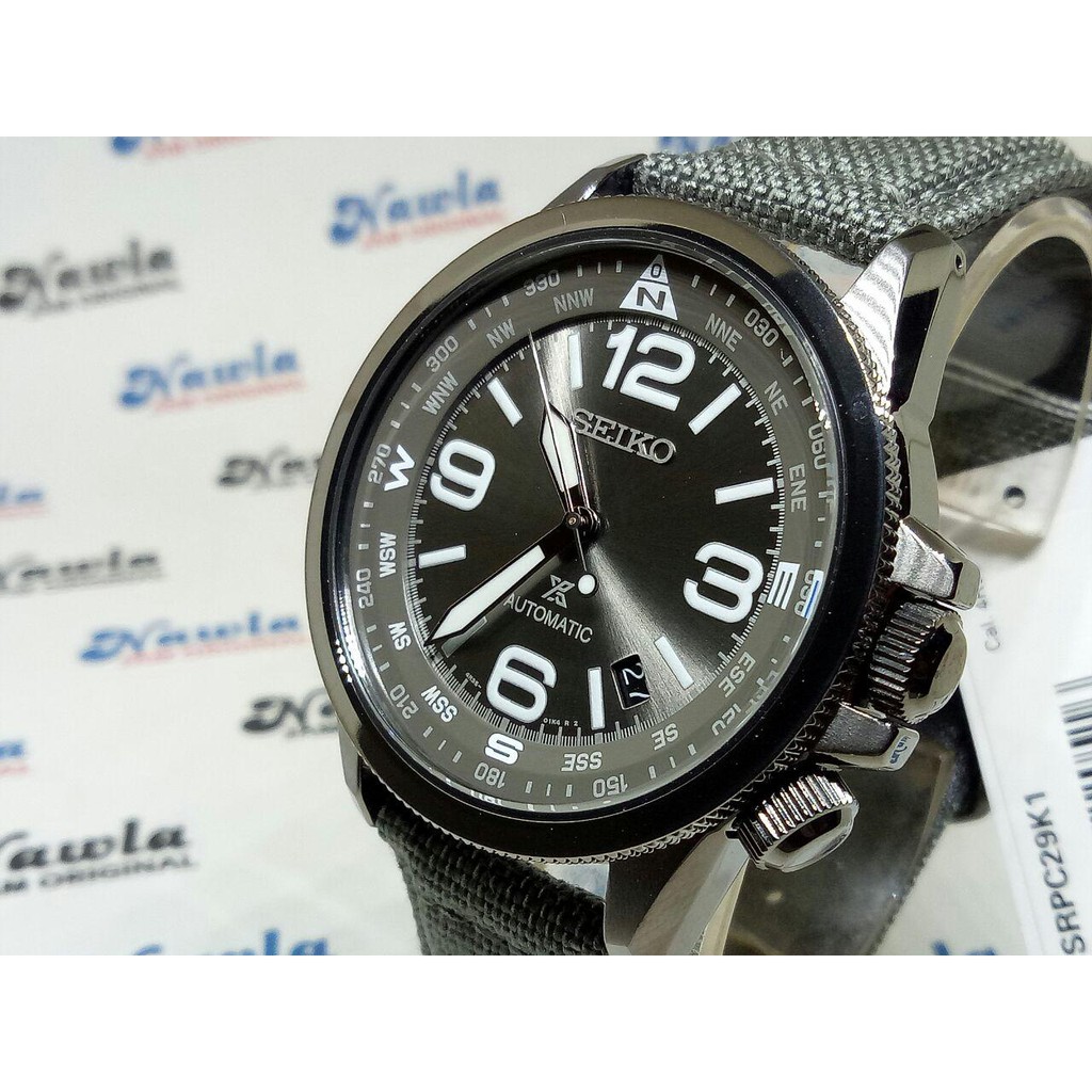 Seiko Prospex SRPC29K1 Compass Grey - Jam Tangan Pria SRPC29