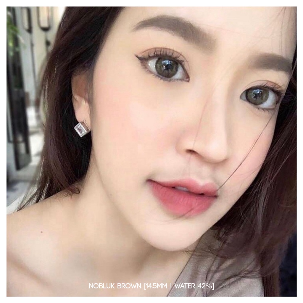 MIKHAYLOVESHOP Softlens Nobluk Brown | Dreamcolor1