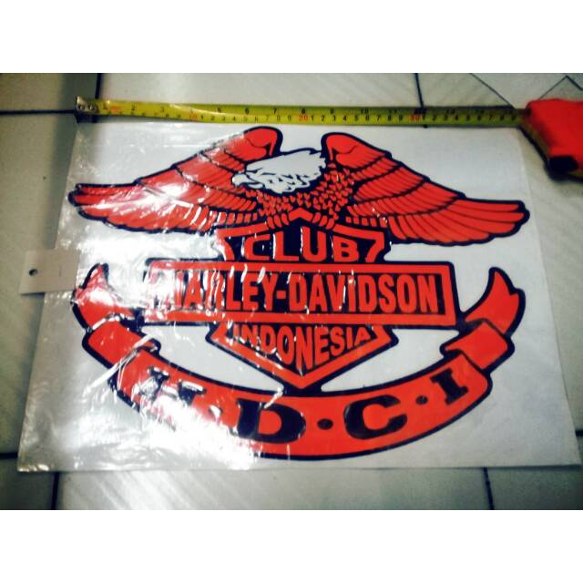 

Stiker harley cutting