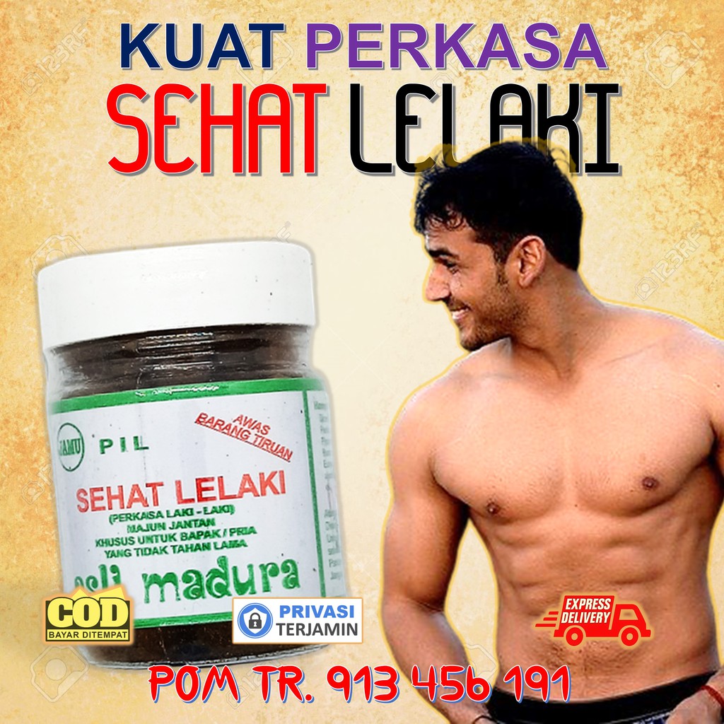 SEHAT LELAKI Jamu Obat Kuat Pria Tahan Lama Asli PENAMBAH STAMINA PRIA Ori Ejakulasi Dini Madura
