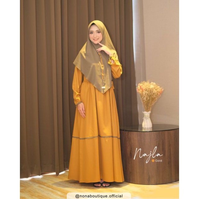 READY GAMIS NAJLA DRESS by nona boutique official