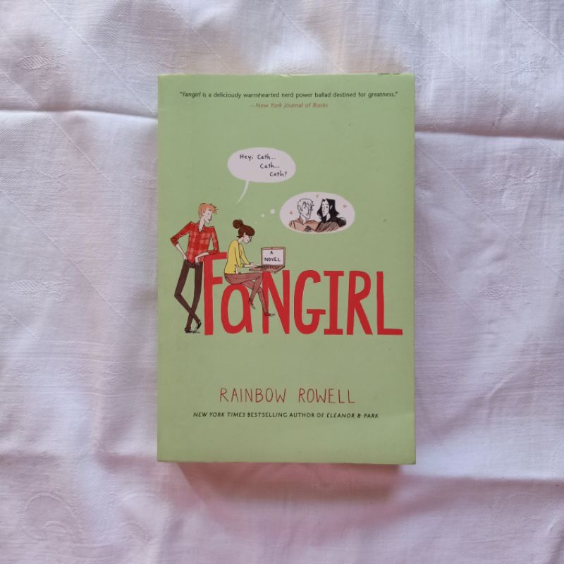 (Original import) Fangirl by rainbow rowell book buku novel english
