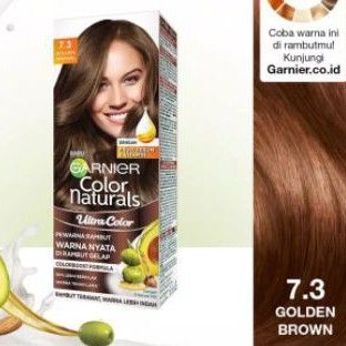 Garnier Cat Rambut 7.3 Golden Brown