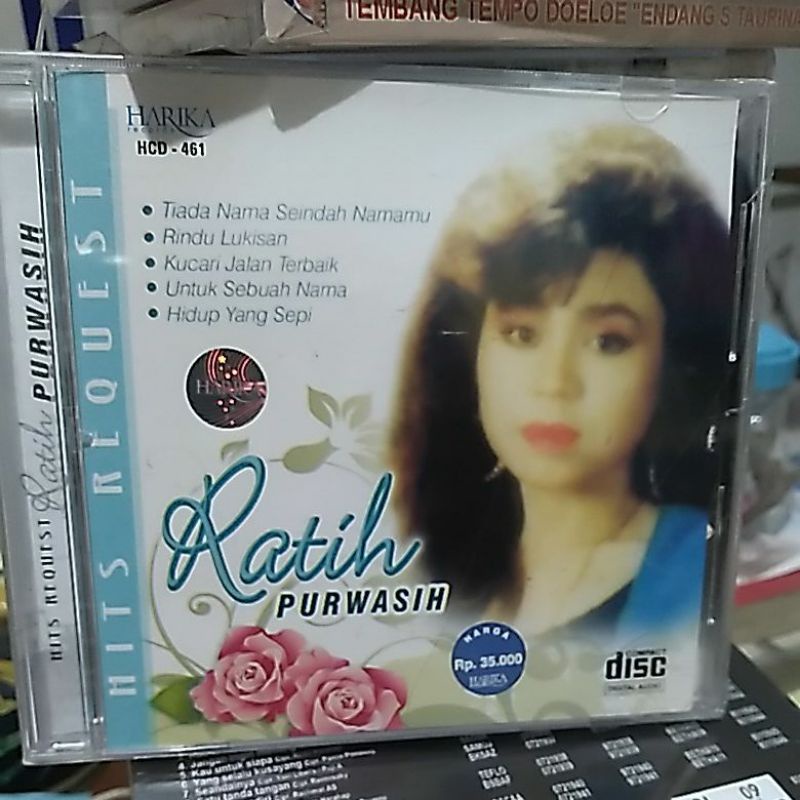 cd ratih purwasih hits request segel