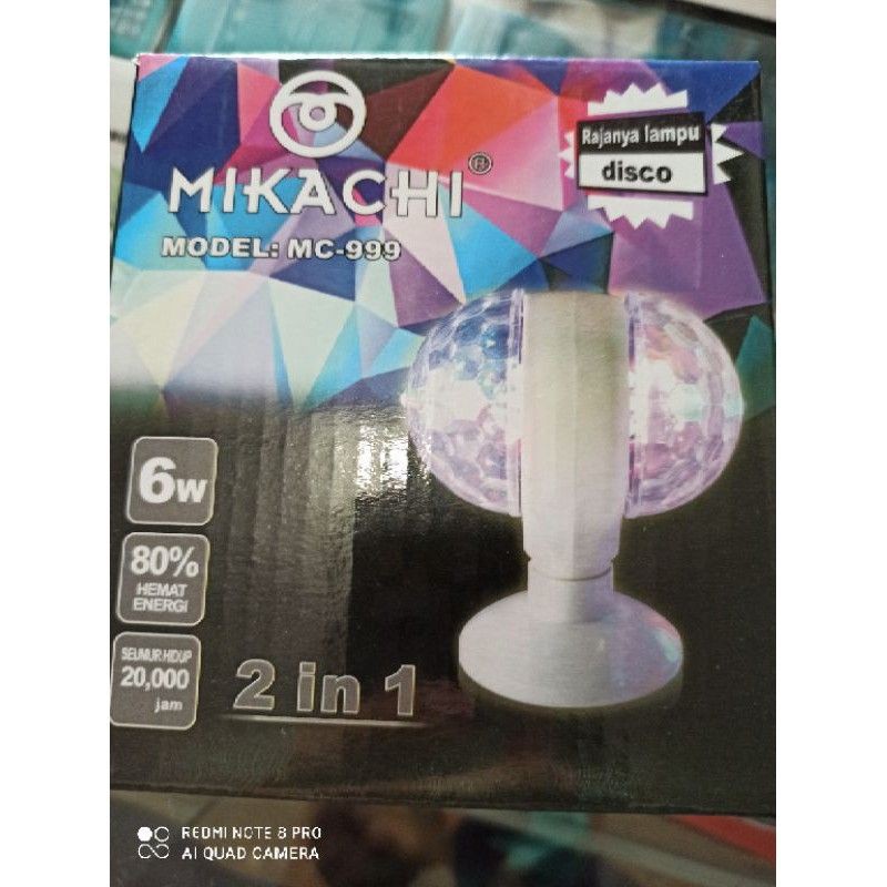 LAMPU DISKO LED DOBLE KYZUKU