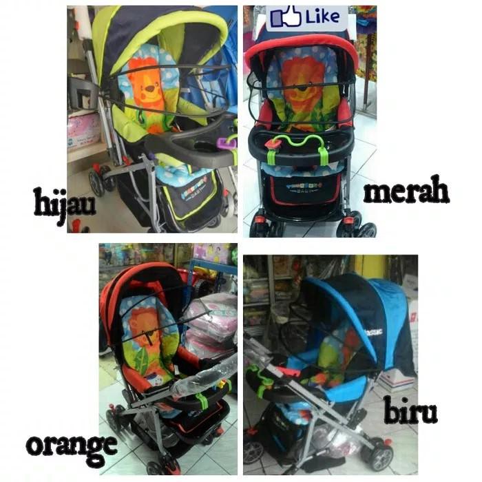 Terlaku Stroller Pliko Creative Classic - Merah