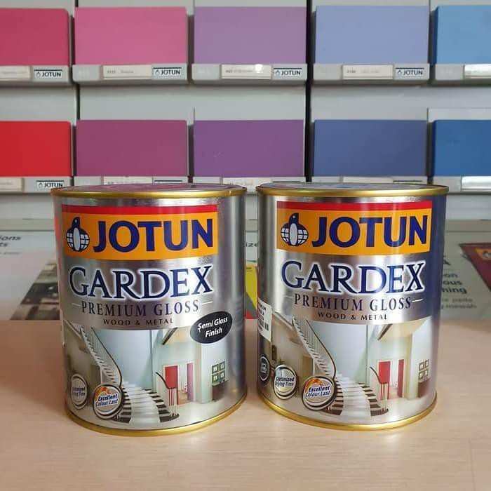 Jual Cat Kayu Besi Jotun Gardex Premium Gloss Semi Gl Warna Tinting Shopee Indonesia