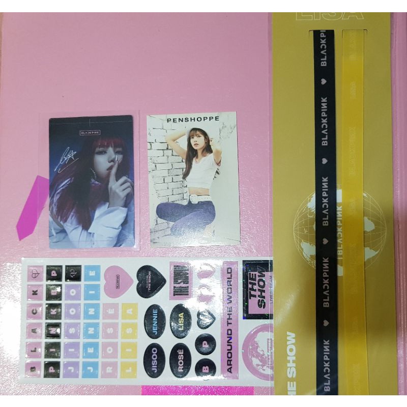PHOTOCARD LISA PENSHOPPE YGS THAI DIY PHONECASE THE SHOW STICKER