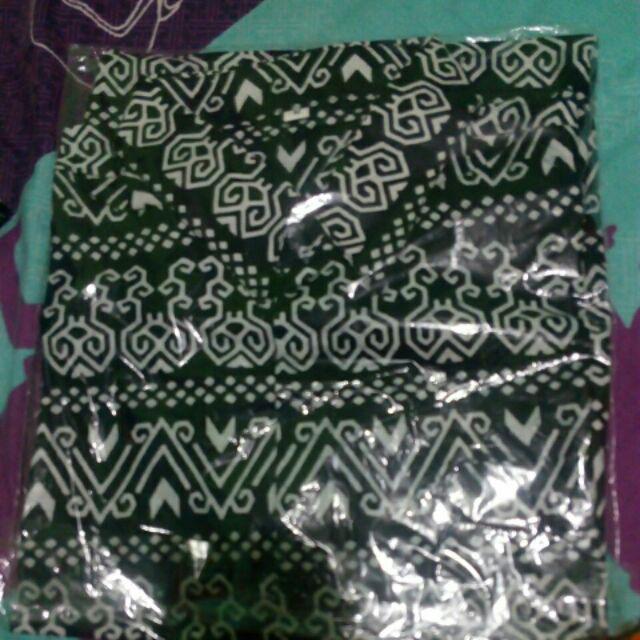 New Bisa Cod Batik Hrb026 Kenongo Hem Pendek Padi Pekalongan M L Xl Batik Pria Murah Modern Grosir