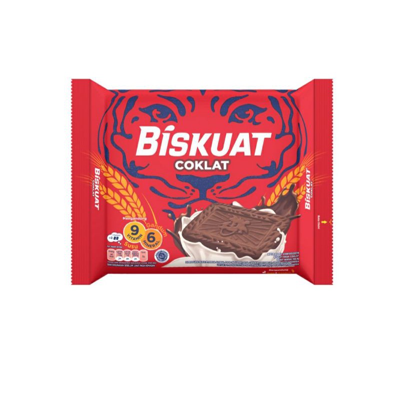 

BISKUAT Biskuit Susu Cokelat 134,4 g