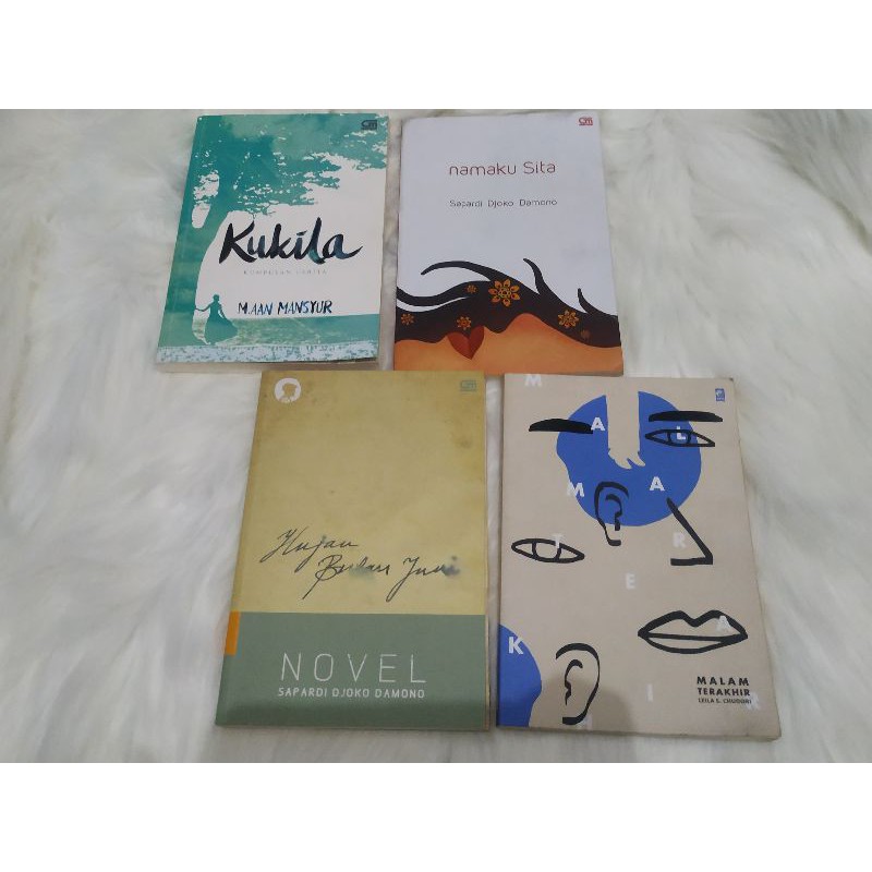 PRELOVE NOVEL ANDREA HIRATA, DESI ANWAR, SAPARDI, AAN MANSYUR, LEILA CHUDORI DLL