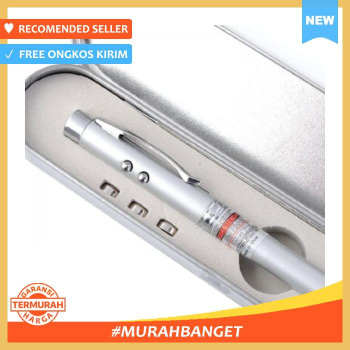 

Pulpen - 3 In 1 Laser Pointer / Pena Led / Bolpen Presentasi - Alat Tulis
