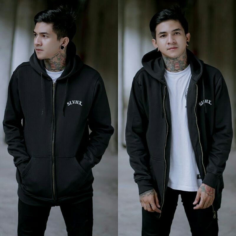 Jaket Pria Jaket Salviohexia Jaket Zipper Jaket Hoodie