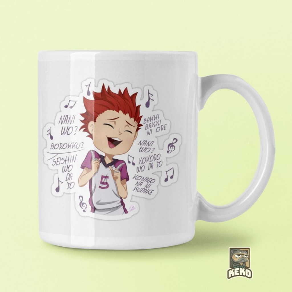 Mug Tendou Satori Haikyuu