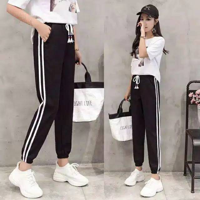 JOGER PANTS KOREAN STYLE JOGGER PANTS WANITA CELANA JOGER PANTS KOREAN STYLE JOGGER PANTS WANITA CELANA