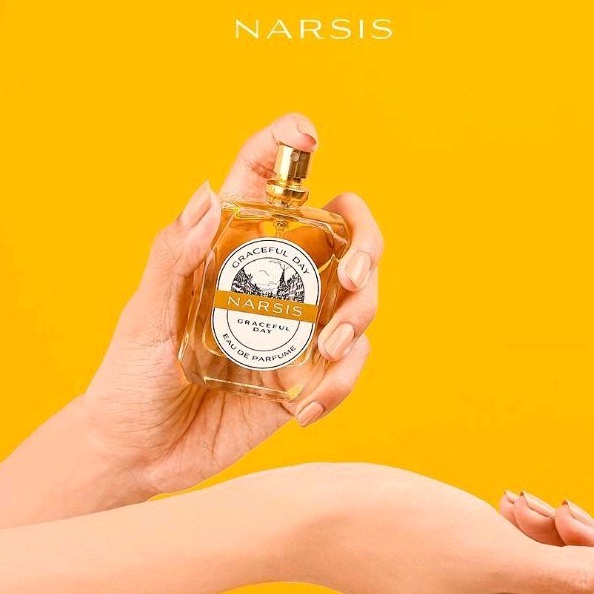 Parfum Narsis Graceful day ORIGINAL 100%  | Grace Ful Day Influence Lovable Parfume ( DURENCE PARFUME ) Edp Original 50 ml Wangi Tahan Lama  PARFUM NON ALKOHOL Inspired PARFUME