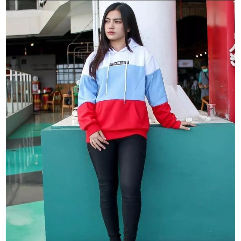 FEMINIST HOODIE || SWEATER HOODIE PRIA &amp; WANITA #FEM