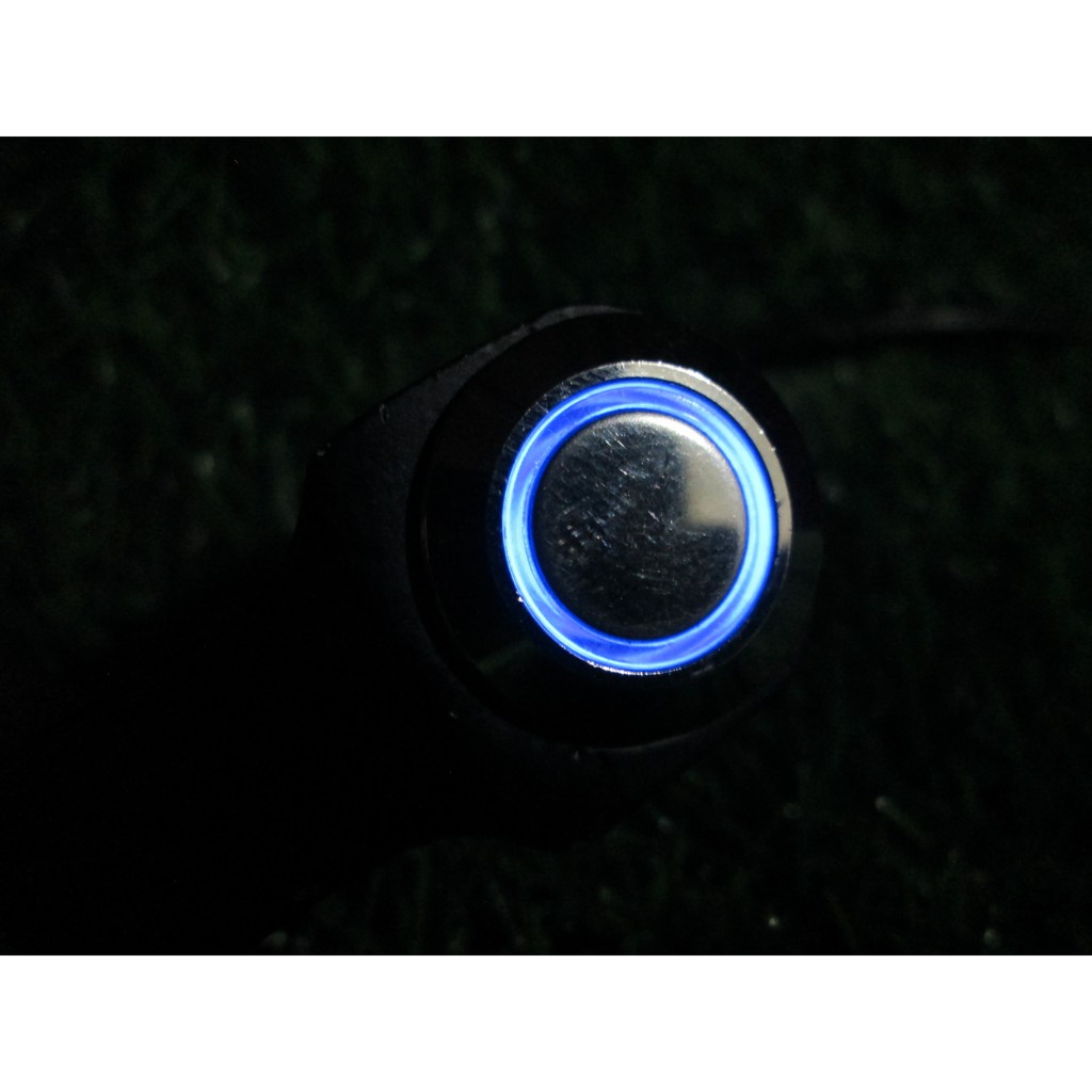 Saklar Stang On Off Nine LED Nyala Universal Stainless