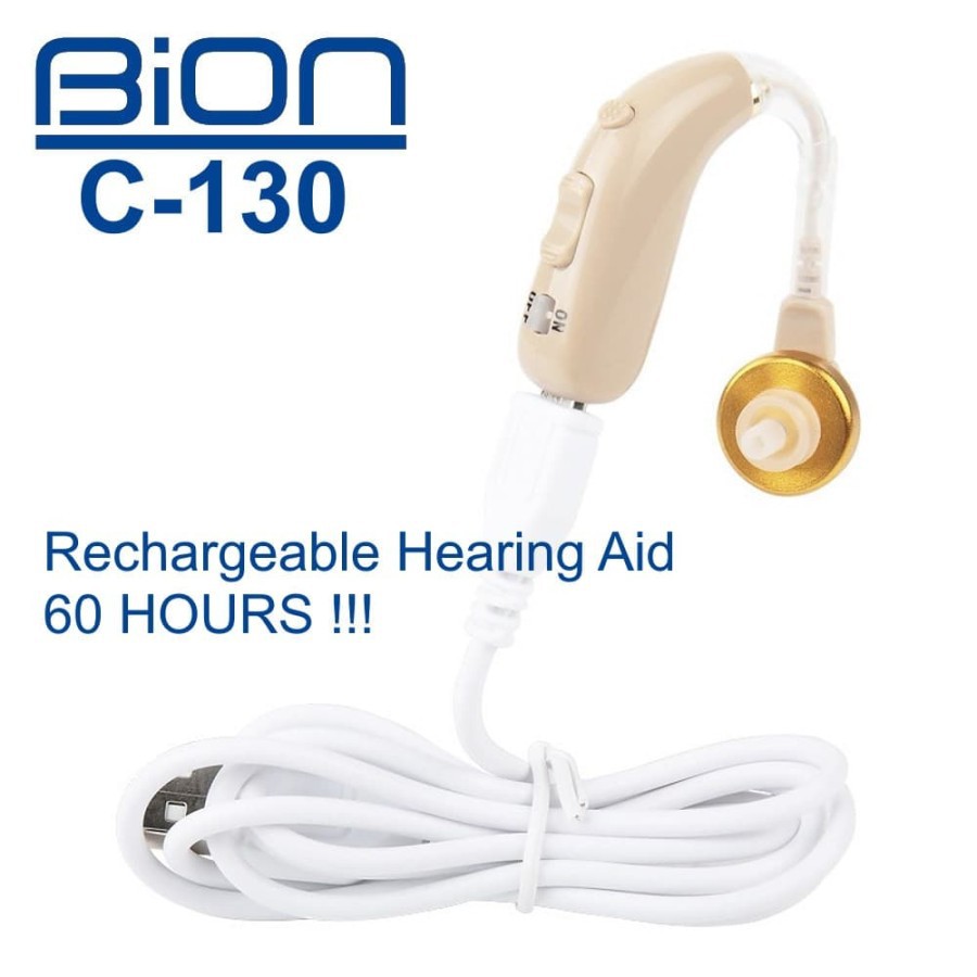 Alat Dengar Rechargeable Hearing Aid Noise Reduction - BION C130