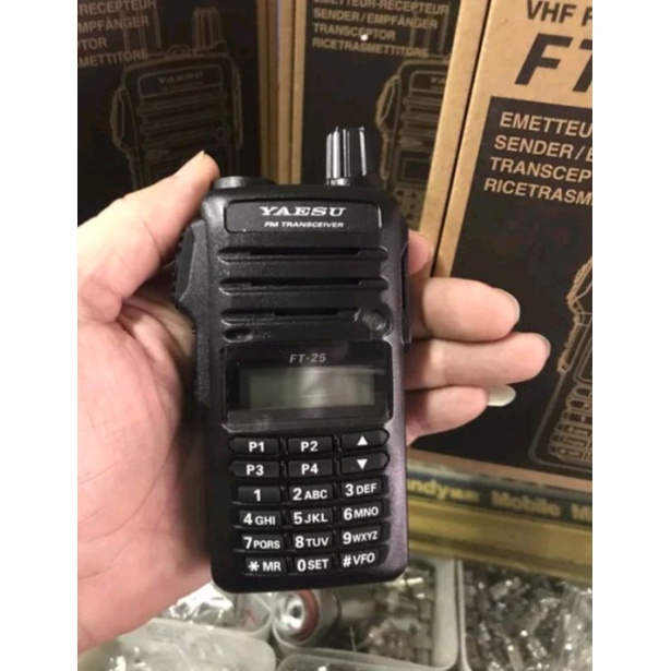 HT YAESU FT-25R VHF ORI YAESU FT 25 FT25 VHF RESMI