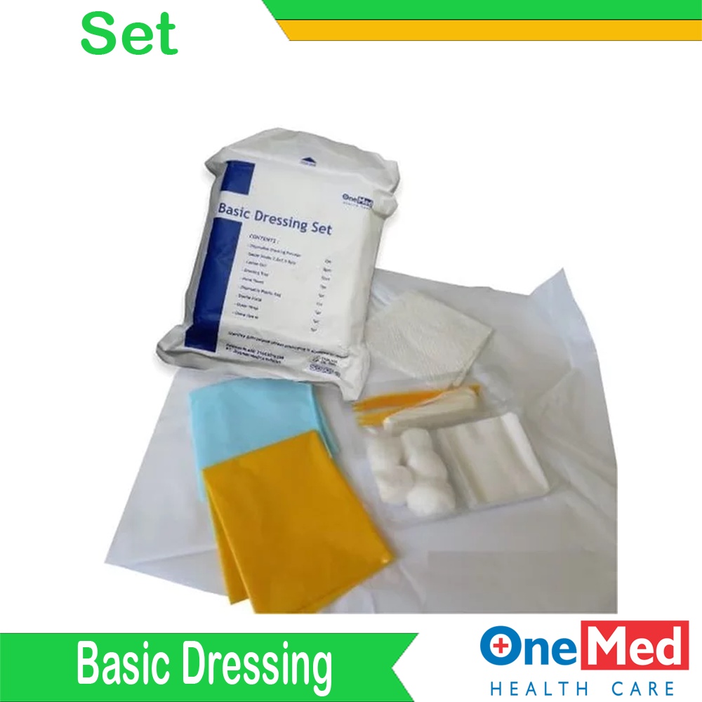 Alkes Pasar Pramuka Basic Dressing BD Set OneMed