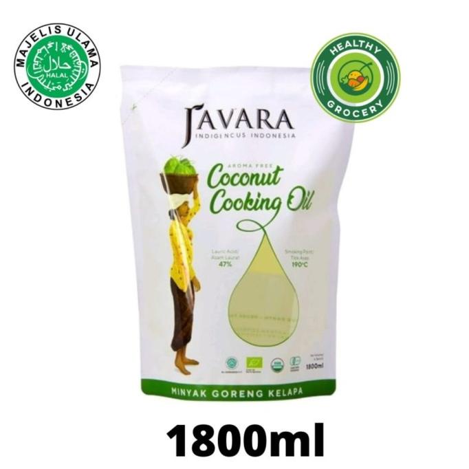 

Javara Coconut Cooking Oil Non Aroma / minyak goreng kelapa 1800ml