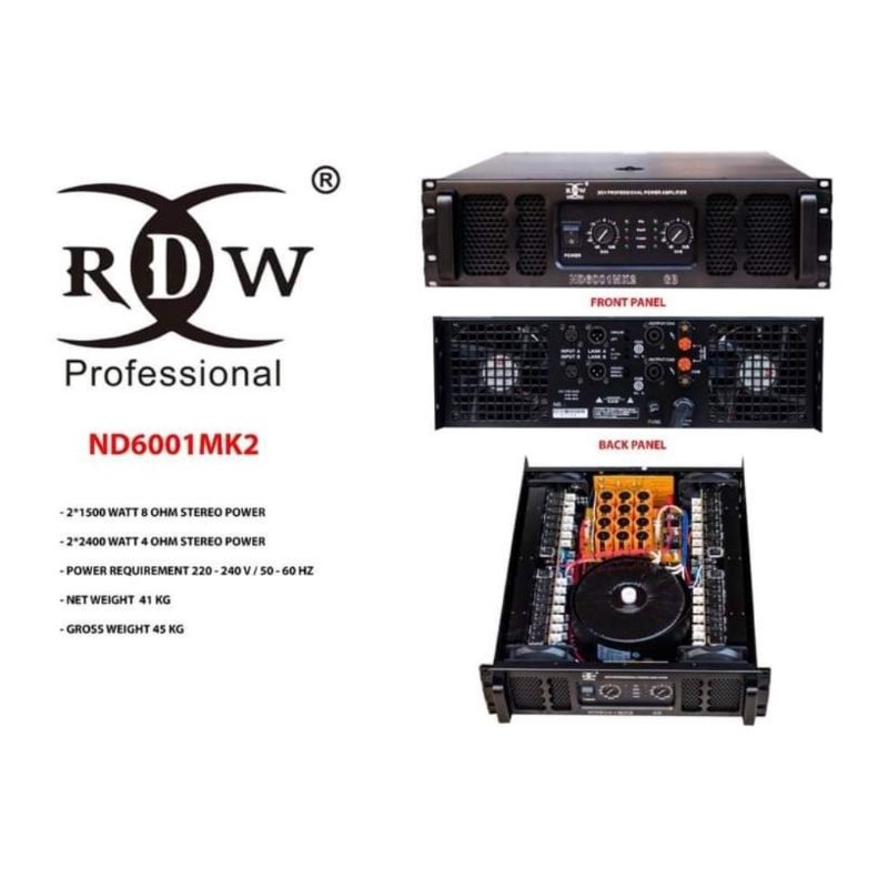 Power RDW ND6001mk2 ND6001 mk2 oryginal