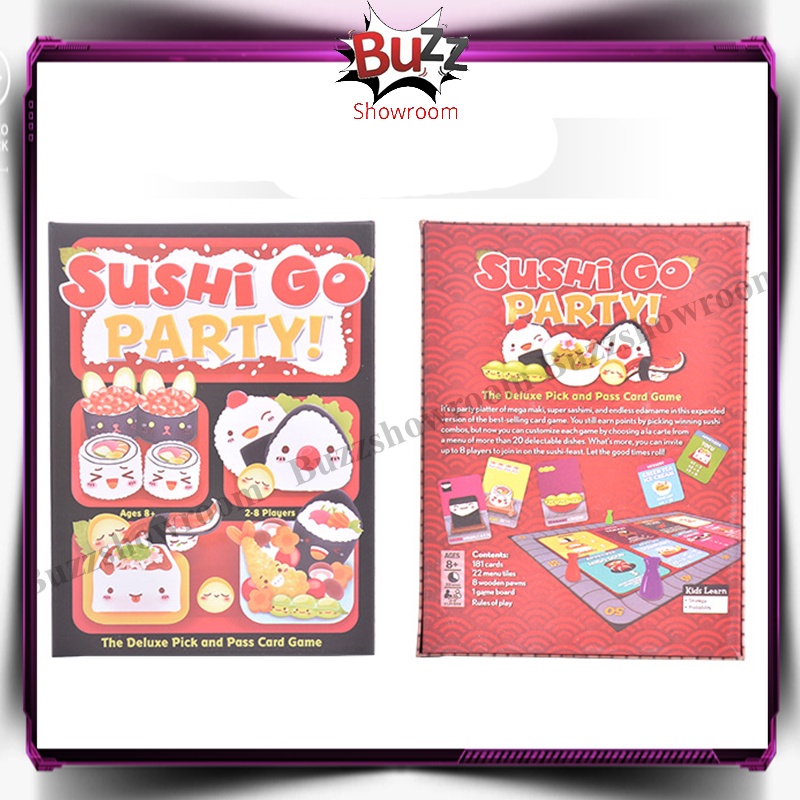 Sushi Go Party Boardgame - Board Games Board Game