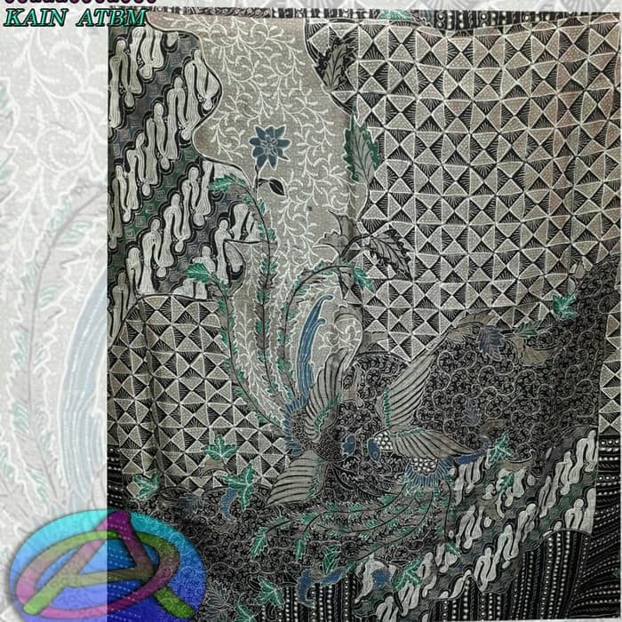 Kain Batik Sutra ATBM Tulis Solo Pola Kemeja Pria Lengan Panjang PROMO