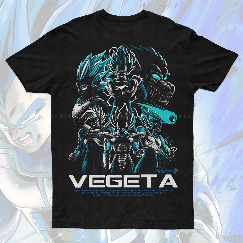 Tshirt Vegeta Saiyan Pride Anime Manga Dragon Ball Premium Unisex