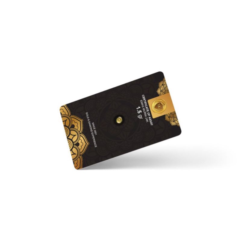 MINI GOLD REGULAR 1,5gram | EMAS 24K | EMAS MINI | LOGAM MULIA | EMAS BATANG | EMAS KOIN | DINAR | D