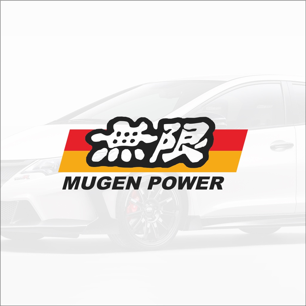 Sticker Cutting Mugen Power